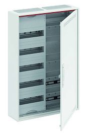 ABB CA25VML Шкаф 60М навесной с медиапанелями IP30, 800x550x160 между DIN-рейками 125 мм и самозажимными клеммами N/PE и дверью с вент. отверстиями 2CPX052212R9999