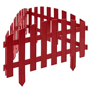 Забор декоративный "Винтаж", 28 х 300 см, терракот, Россия, Palisad Забор декоративный "Винтаж", 28 х 300 см, терракот, Россия, Palisad