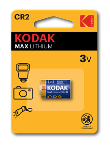 Батарейки Kodak CR2 [KCR2-1] MAX Lithium (12/72/11592)