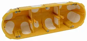 Коробка установочная 68x209x50мм на 3 поста IP30 | KPL 64-50/3LD_NA | KOPOS