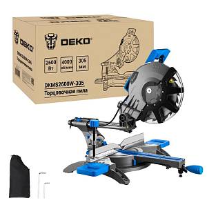 Торцовочная пила DEKO DKMS2600W-305 Laser 083-1094 Торцовочная пила DEKO DKMS2600W-305 Laser 083-1094