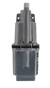 Насос вибрационный Verton НВ-10В/300 (220В,300 Вт,D-100мм, произв. 25 л/мин.,глуб. погруж. 4м., верхний забор воды, длина эл. каб. 10м, макс. темп. 40 С, макс. напор 73 м. (6шт/кор))
