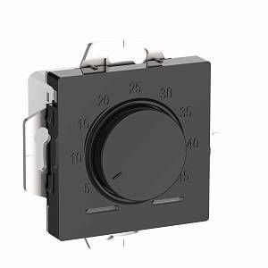 ATN001035 AtlasDesign Термостат электронный для теплого пола с датчиком, 5-45 град. С, 10A, мех., Карбон ATN001035 AtlasDesign Термостат электронный для теплого пола с датчиком, 5-45 град. С, 10A, мех., Карбон
