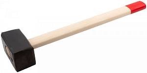 Кувалда кованая в сборе, деревянная ручка 6 кг KУРС
