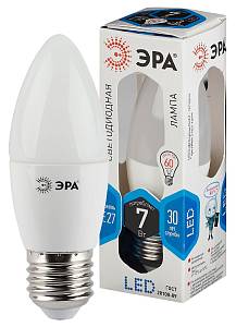 Лампочка светодиодная ЭРА STD LED B35-7W-840-E27 E27 / Е27 7Вт свеча нейтральный белый свет