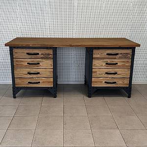 Стол рабочий Iron Wood 6,5ft DAD`s Garage Сорокин 35.840