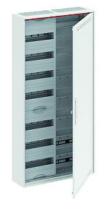 ABB CA27VML Шкаф 84М навесной с медиапанелями IP30, 1100x550x160 между DIN-рейками 125 мм и самозажимными клеммами N/PE и дверью с вент. отверстиями 2CPX052214R9999
