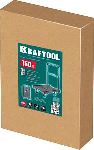 KRAFTOOL до 150 кг, платформа 68.0 х 49.5 см, складная рукоятка, складные колеса d 10 см, вес - 9.3 кг, платформенная тележка (38780-150) KRAFTOOL до 150 кг, платформа 68.0 х 49.5 см, складная рукоятка, складные колеса d 10 см, вес - 9.3 кг, платформенная тележка (38780-150)