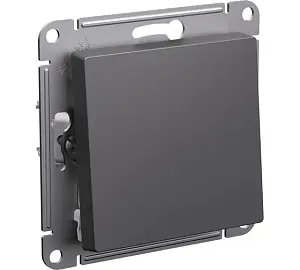 AtlasDesign Базальт Переключатель 1-клавишный, сх.1, 10АХ, механизм | ATN001461