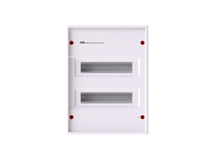 ABB AK624E2 Шкаф накладной, 24 PLE, 2-рядный, IP30, 453x339x99, без двери 2CPX032569R9999